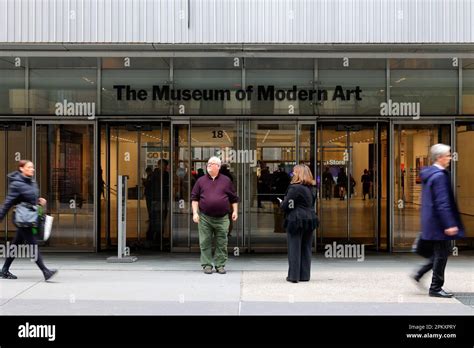 Museum Of Modern Art 11 W 53rd St New York Nyc Storefront Photo Of A