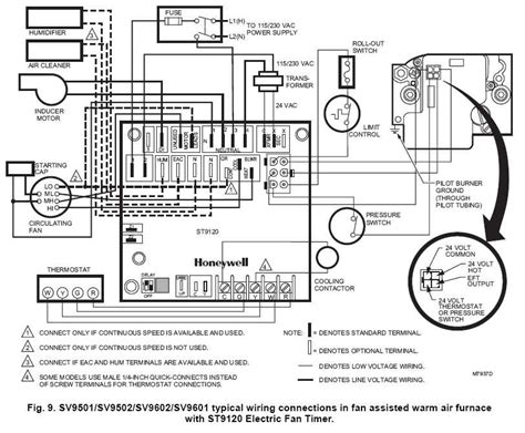 Electrical Wiring Diagram For Honeywell L8148a Aquastat