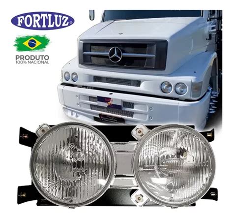 Farol Passageiro Mercedes Benz Novo Fortluz Frete Gr Tis