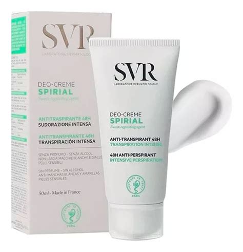 Crema Antitranspirante Svr Deo Creme Spirial Extra Efectiva Fragancia