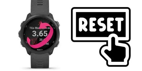 Reset Garmin Forerunner 245 Detailed Guide Inkcue