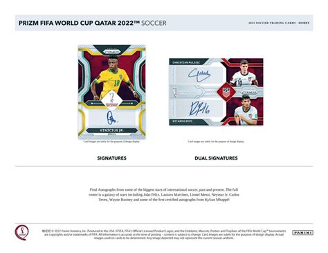 2022 Panini Prizm FIFA World Cup Qatar Soccer Cards