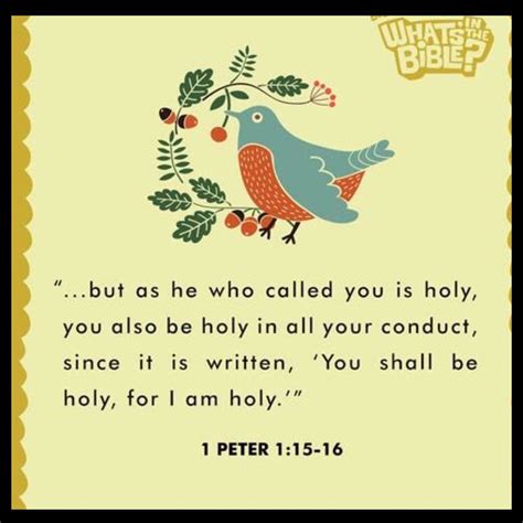 But As He Which Hath Called You Is Holy So Be Ye Holy In All Manner