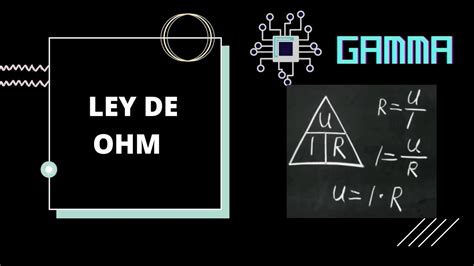 ¿quÉ Es La Ley De Ohm Ley De Ohm ExplicaciÓn FÁcil Gamma MecatrÓnica Youtube