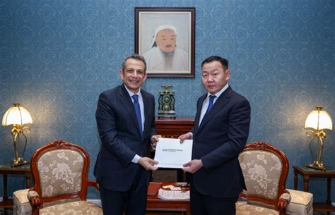 STATE SECRETARY RECEIVES COPIES OF THE LETTERS OF CREDENCE FROM ...