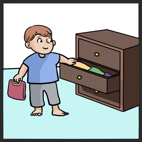 Put Away Clothes Clipart