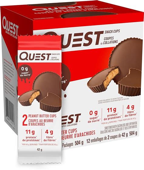 Quest Nutrition Peanut Butter Cups High Protein Low Carb Low Sugar