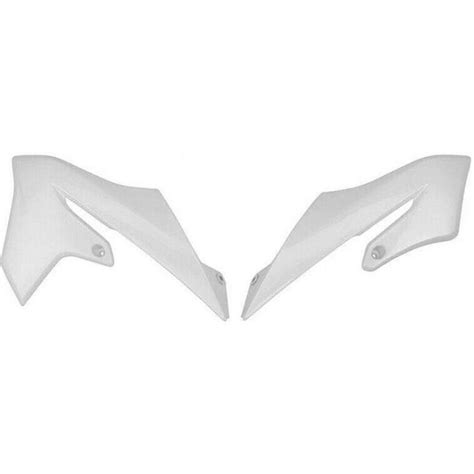 Polisport Radiator Shrouds White Fortnine Canada