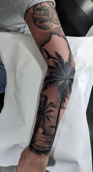 125 Unique Palm Tree Tattoos You Ll Need To See Tattoo Me Now