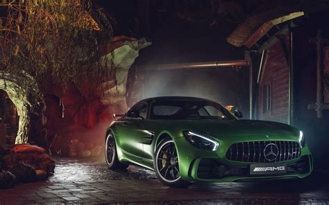 3840x2400 Green Mercedes Amg Gt R 4k Hd 4k Wallpapersimages