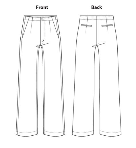 Digital Upland Trousers Sewing Pattern Shop Oliver S