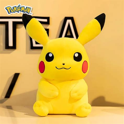 Pok Mon Kawaii Pikachu Brinquedos De Pel Cia Para Crian As Cartoon