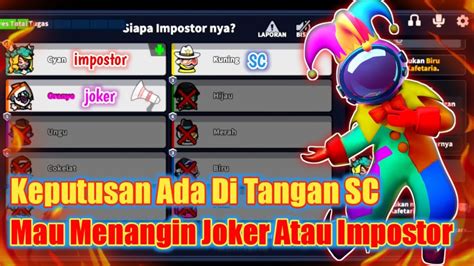 Spacecrew Menjadi Penentu Kemenangan Joker Atau Impostor Super Sus