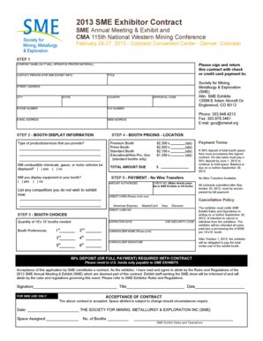 Fillable Online Smenet CMA 115th National Western Mining Conference