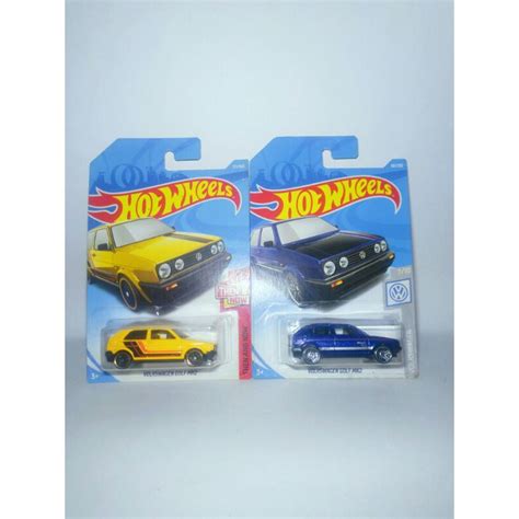Jual Set Hot Wheels Volkswagen Golf Mk2 VW Shopee Indonesia
