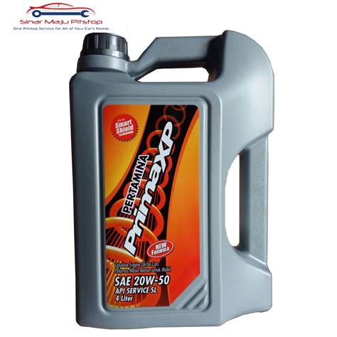 jual pertamina prima xp   pelumas oli mesin mobil bensin  liter