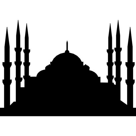 Blue Mosque In Istanbul Vector Svg Icon Svg Repo