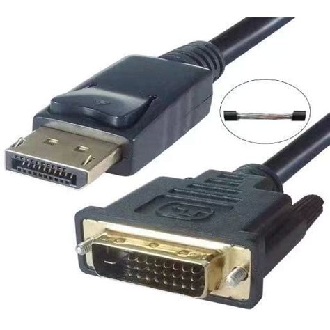 Cabo Adaptador Displayport Para Dvi Macho 1 8 Metros Escorrega o Preço