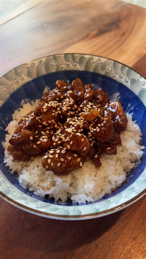 Korean Spicy Chicken Rice Bowl (Buldak Deopbap) — JASMINE PAK