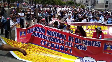 Paro De Docentes Universitarios Cu Ndo Inicia Y Qu Exigen