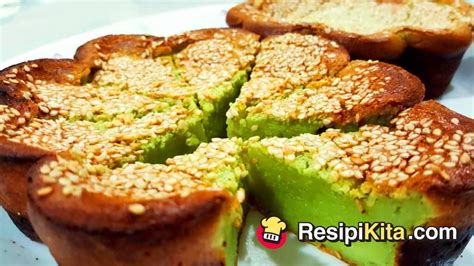 Resepi Kuih Bakar Pandan Lembut And Gebu