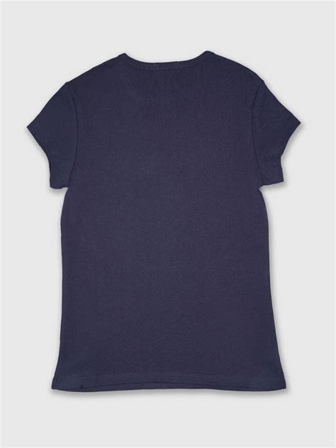 Benetton Rainbow Logo T-Shirt - Dark Blue | Benetton