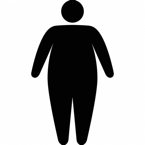Acceptance Body Fat Human Obese Obesity Overweight Icon