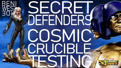 Secret Defenders Cosmic Crucible Testing Marvel Strike Force YouTube