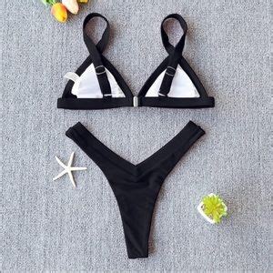 Swim Swimsuit Women Bandeau Bandage Bikini Set Poshmark