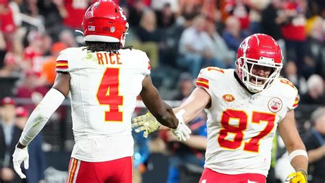 Chiefs Travis Kelce Views Rookie Rashee Rice As An Ascending Player