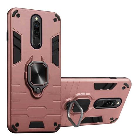 Funda Xiaomi Redmi Mi Uso Rudo Anillo Case Mica Liquida Mercado Libre