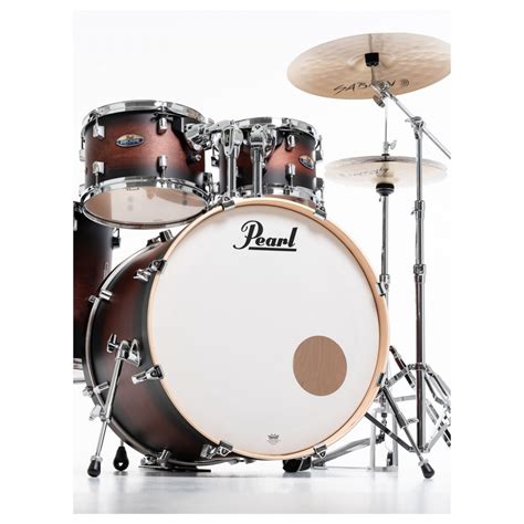 Pearl Decade Maple Am Fusion Mit Hardware Satin Brown Burst