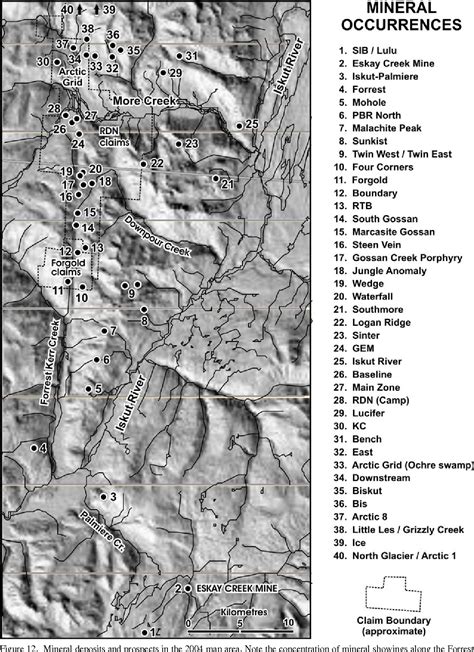 Figure 1 From Geology And Mineral Occurrences Of The Upper Iskut River