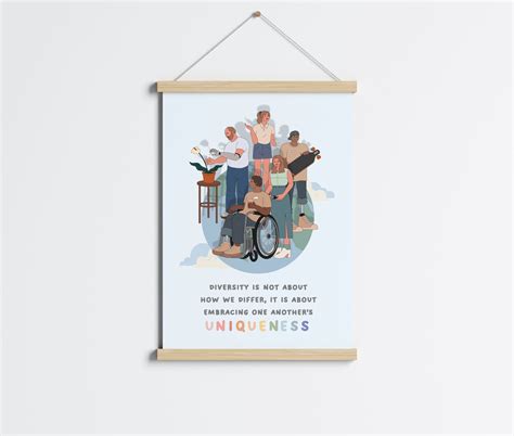 Diversity And Inclusion Posters Therapy Office Decor School Counselor Social Worker Equality