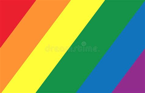 Rainbow Flag Movement Lgbt Flat Icon Symbol Of Sexual Minorities