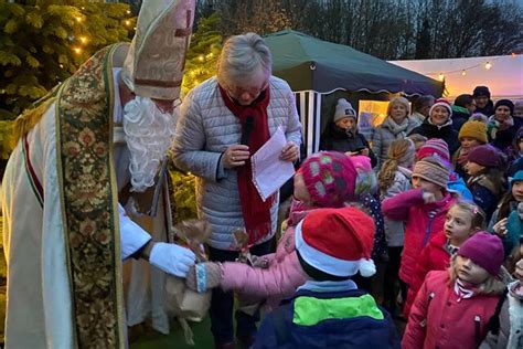 26 Weihnachtsmarkt in Langern 2024 18 Stände Nikolaus Besuch und