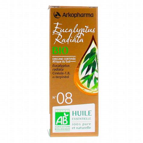 Arkopharma Arkoessentiel Huile Essentielle D Eucalyptus Radiata N