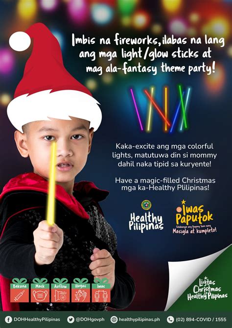 Department Of Health On Twitter No Paputok No Problem Glow Inside