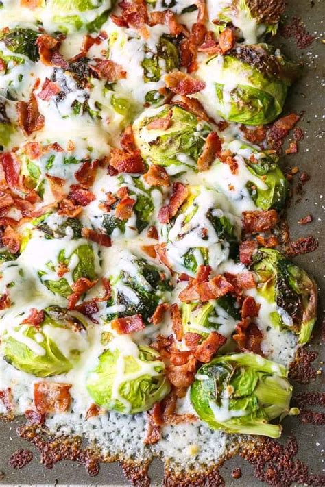 Sheet Pan Loaded Brussels Sprouts Mantitlement