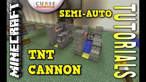 Creating Powerful Cannons In Minecraft Schematic Designs