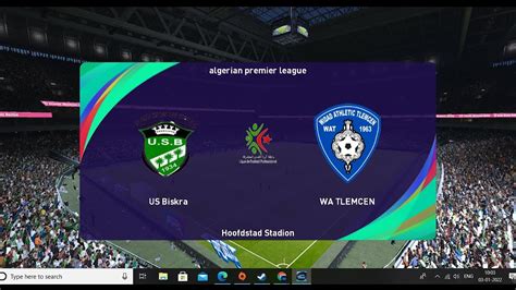 Us Biskra Vs Wa Tlemcen Algerian Ligue Proffesionnelle