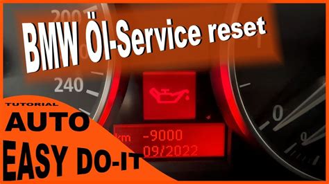 Bmw GeheimmenüÖlservice Zurücksetzen Öl Reset Bmw Oil Reset Youtube