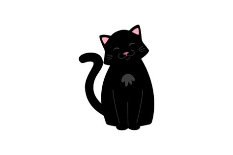 Black Cat Svg Cut File By Creative Fabrica Crafts · Creative Fabrica