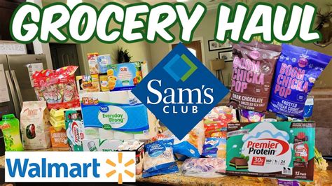 Walmart Haul Sam S Club Grocery Haul Nicole Burgess Grocery Haul