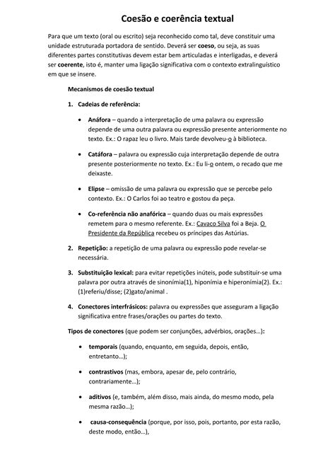 Coesão e coerência textual 1 PDF