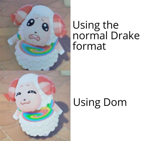 Dom is adorable : r/animalcrossingmeme