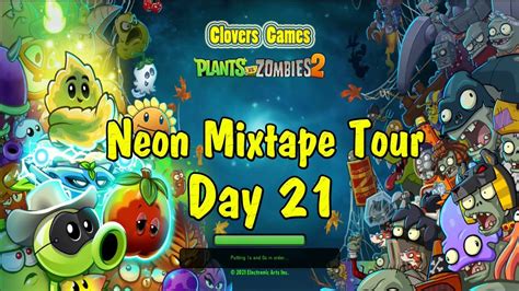 Plants Vs Zombies Neon Mixtape Tour Day Youtube