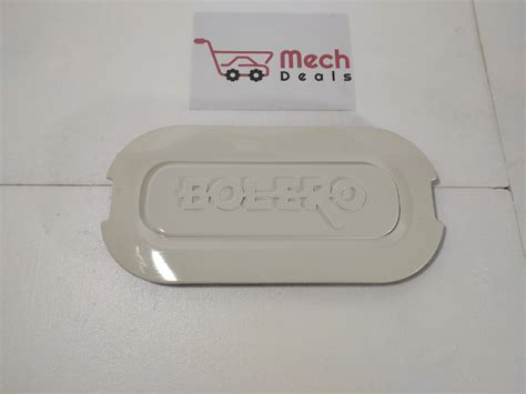 Mahindra Bolero Spare Tyre Cover Lid-MHDBOSTCL-Accurate- mechdeals.com