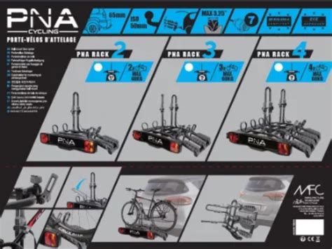 PORTE VELOS PLATEFORME 2 VELOS PNA RACK 2