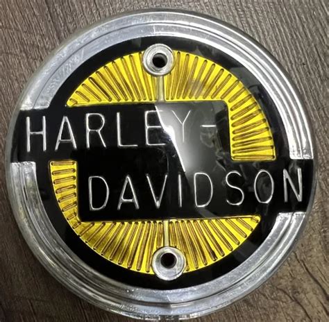 Harley Davidson Gas Tank Fuel Tank Emblems Panhead Fl Flh Duo